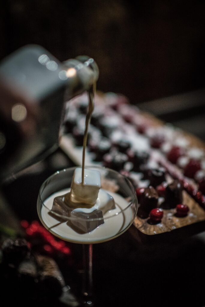 Merry Kissmas Elope at The Castle Westenhanger Fleur Challis Food Photography