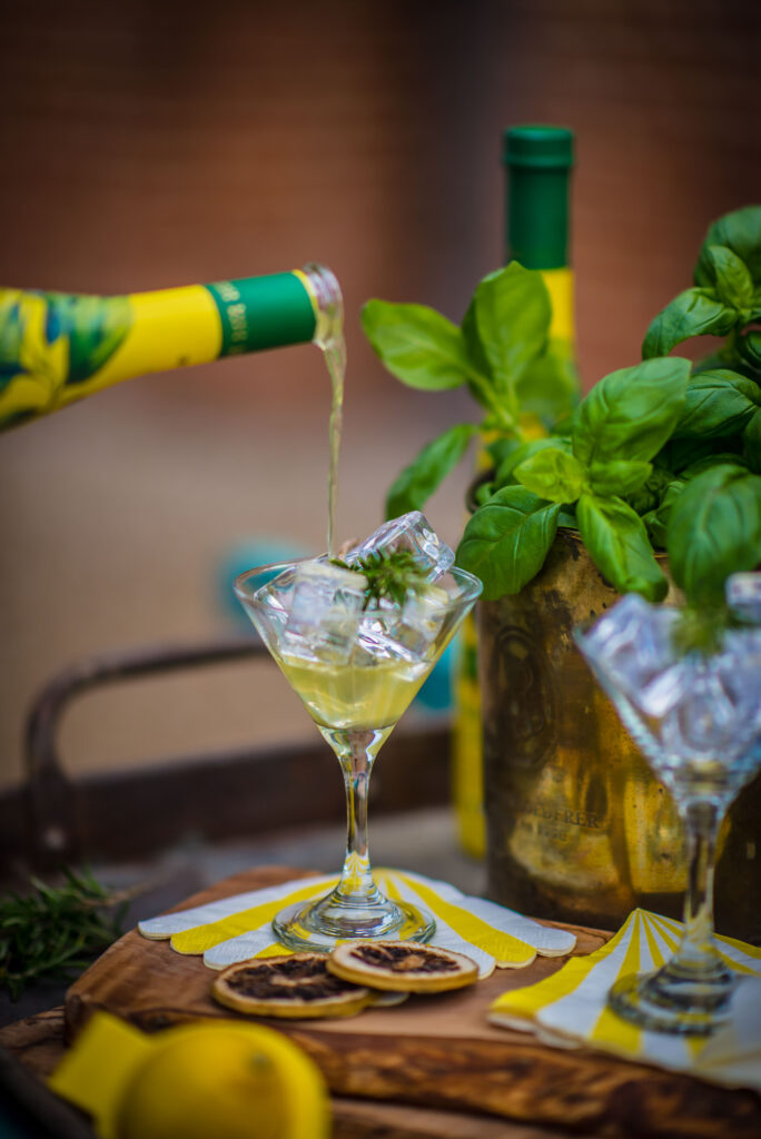 Drink Styling Limoncello Fleur Challis The Castle Westenhanger ELope
