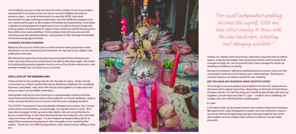 The International Wedding Trend Report 2021
